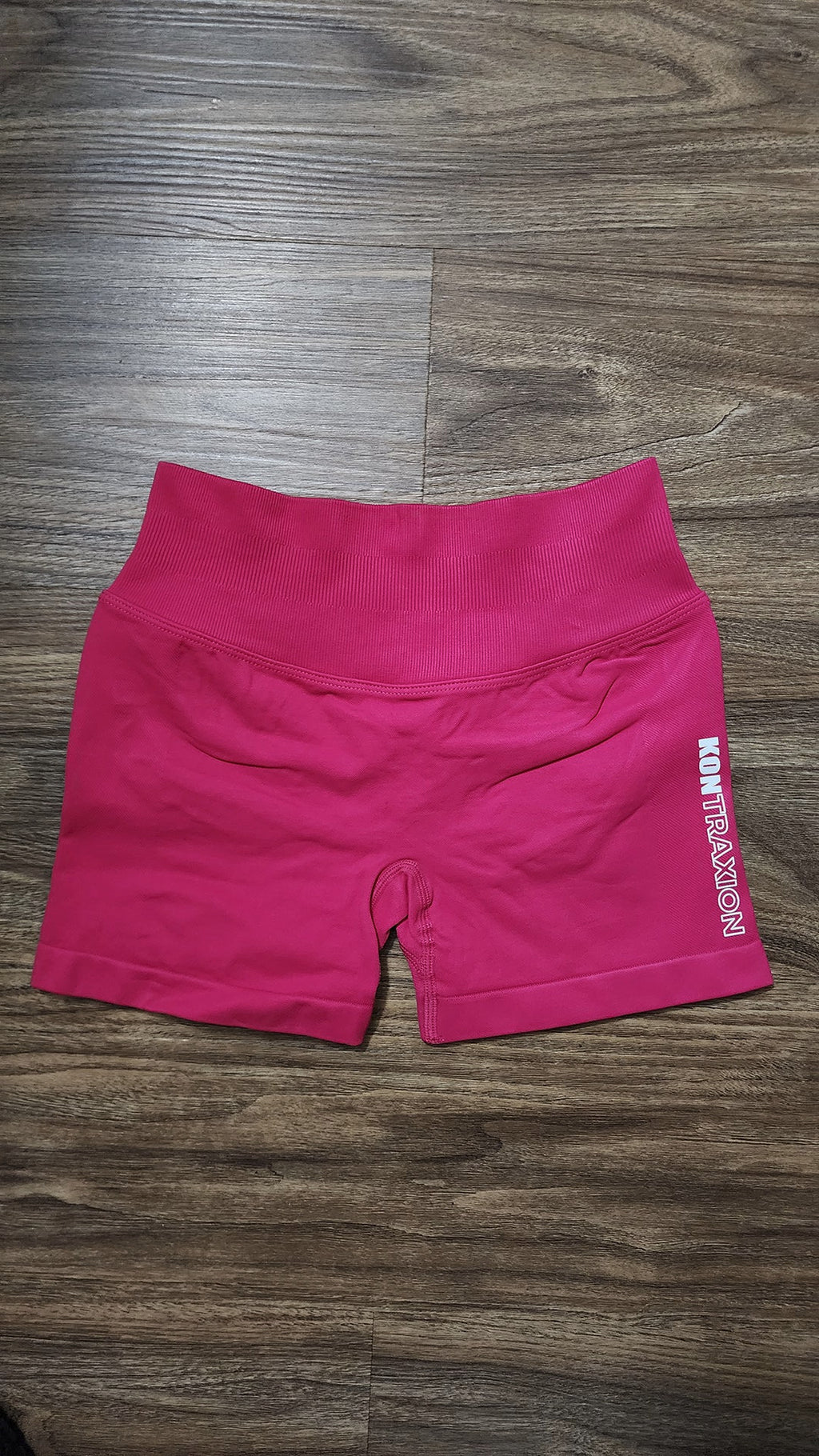 Pink KX Squatproof Shorts - High-Performance Athletic Shorts - Kontraxion Clothing