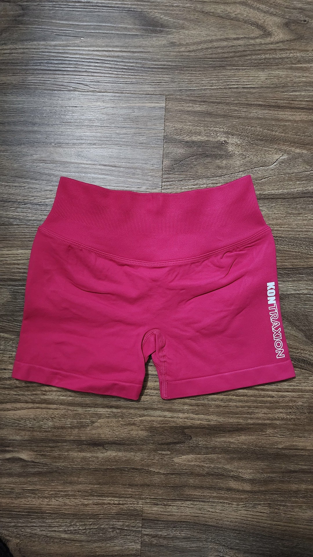 Pink KX Squatproof Shorts - High-Performance Athletic Shorts - Kontraxion Clothing