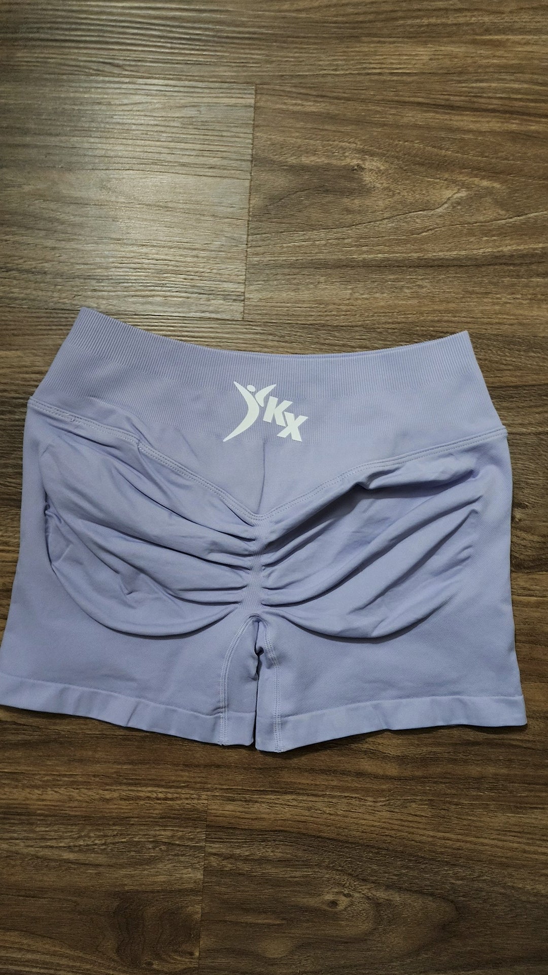 Gray Infinity Shorts - High-Waist Fitness Shorts - Kontraxion Clothing