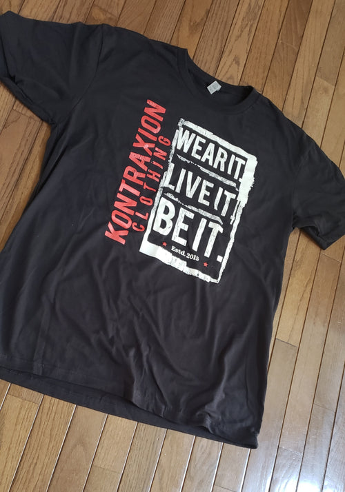 Kontraxion 'Live It" tee
