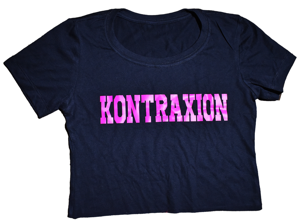 KX Varsity Fitted Crop tee