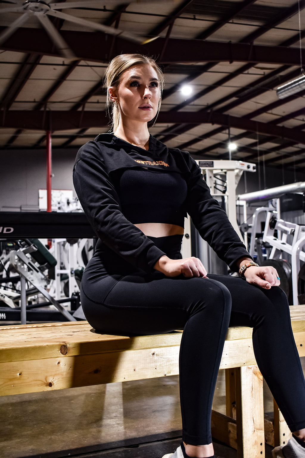 KXG CoreFlux Crop Hoodie