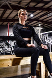 KX Pump crop longsleeve